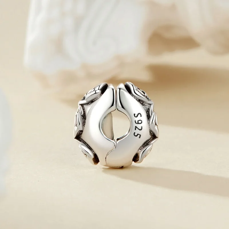 (image for) PANDORA Style Rose Positioning Buckle Charm - SCC2706 - View 3