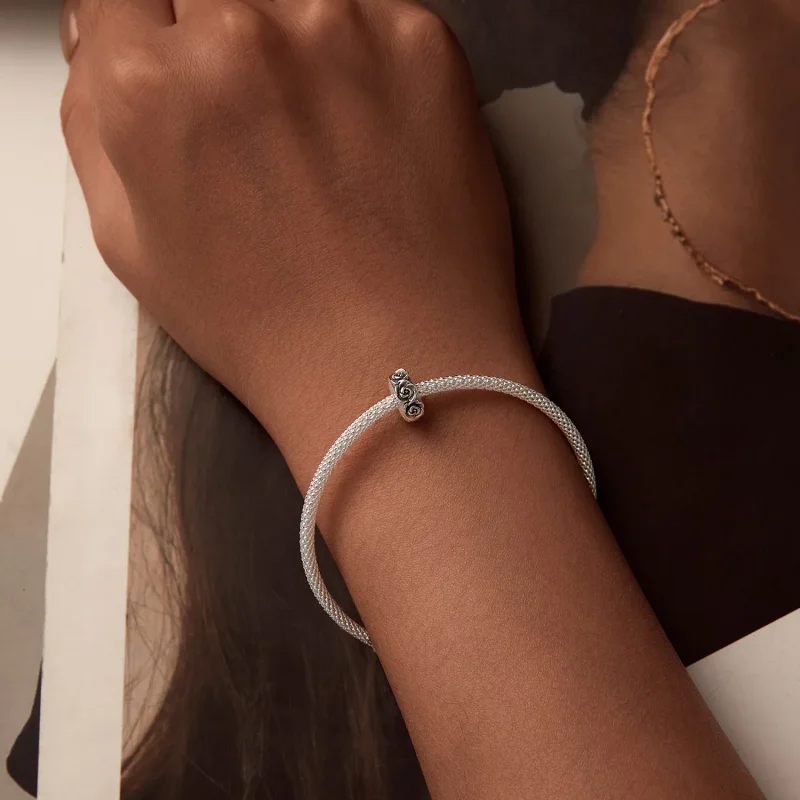 (image for) PANDORA Style Rose Positioning Buckle Charm - SCC2706 - View 6