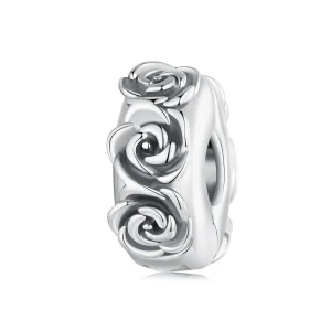 (image for) PANDORA Style Rose Positioning Buckle Charm - SCC2706