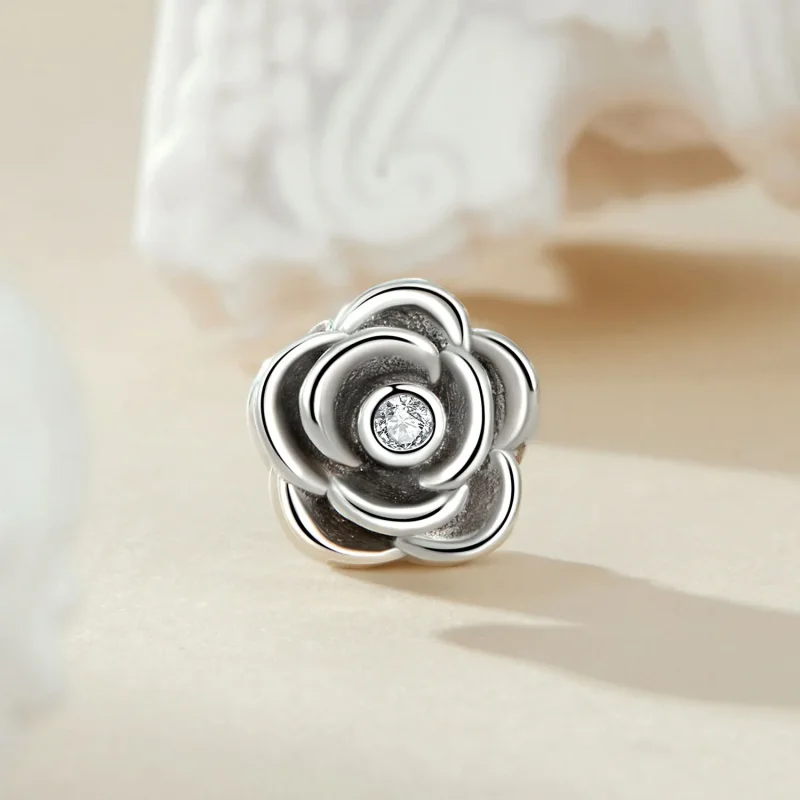 (image for) PANDORA Style Rose Three-Dimensional Charm - SCC2705 - View 2