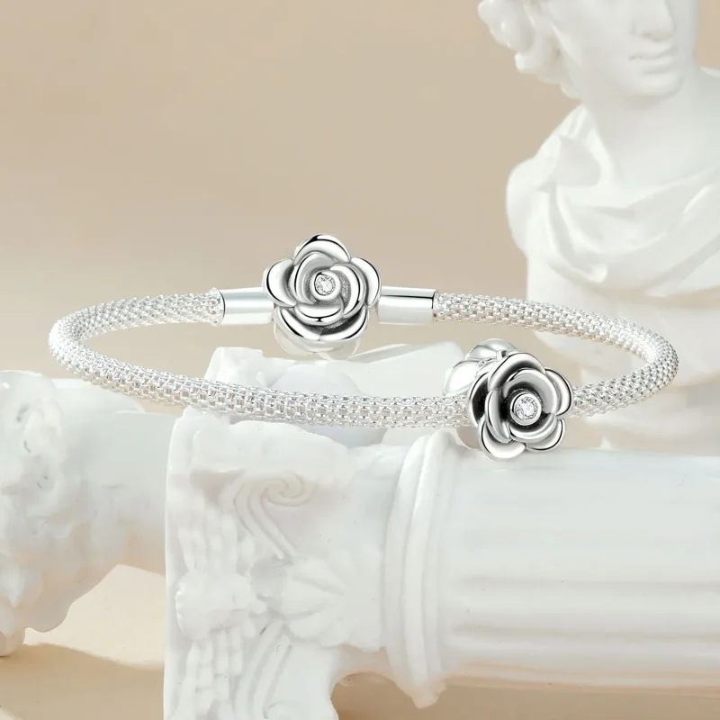 (image for) PANDORA Style Rose Three-Dimensional Charm - SCC2705 - View 5
