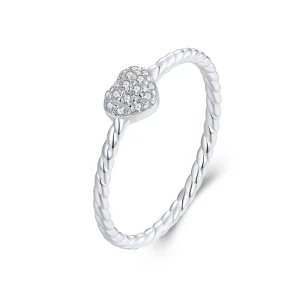 (image for) PANDORA Style Shining Heart Ring - BSR516