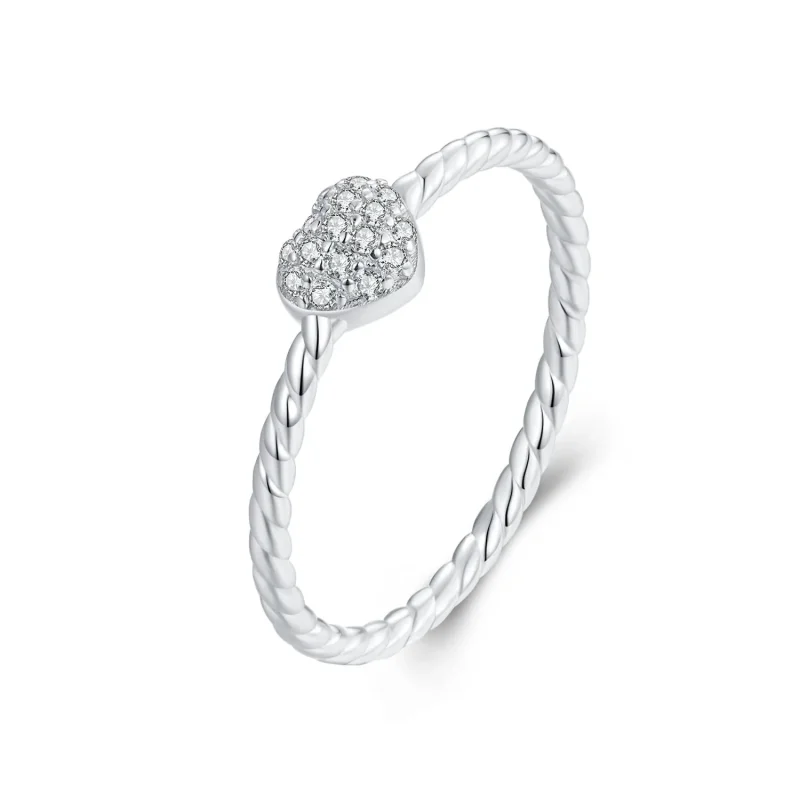 (image for) PANDORA Style Shining Heart Ring - BSR516 - Product Image