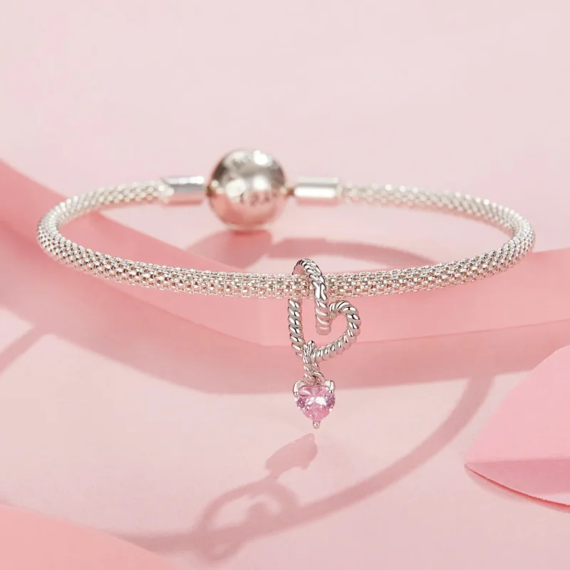 (image for) PANDORA Style Smart Heart Charm - SCC2692 - View 3