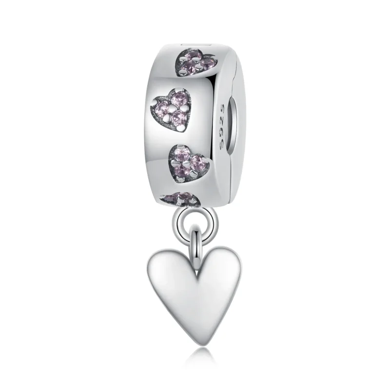 (image for) PANDORA Style Smart Heart Silicone Buckle Charm - SCC2694 - Product Image