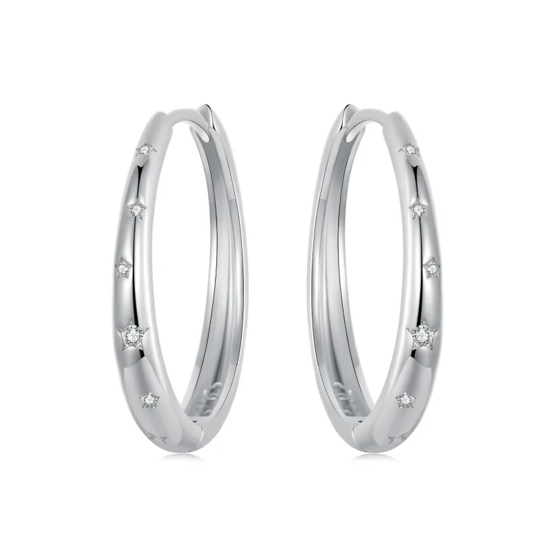 (image for) PANDORA Style Star Earrings - BSE956 - Product Image