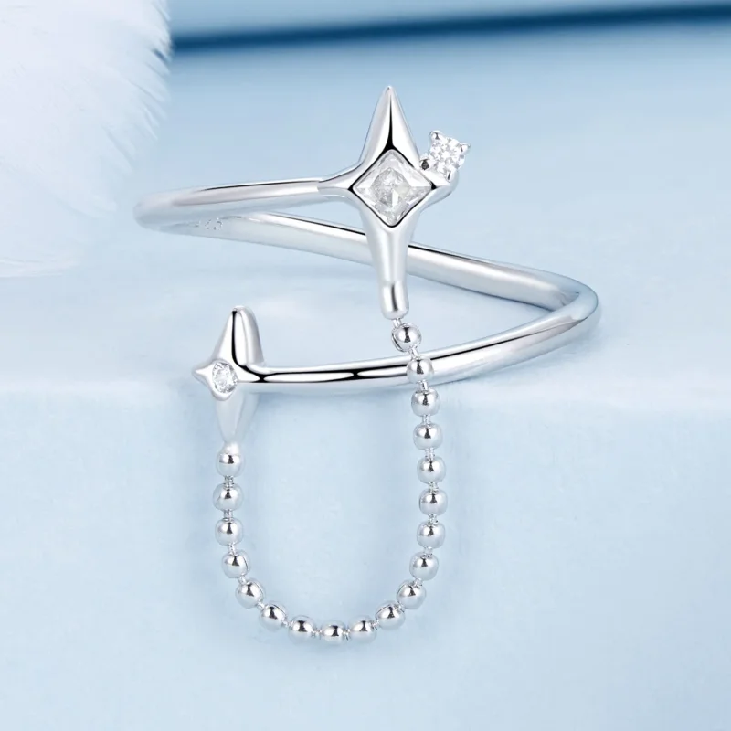 (image for) PANDORA Style Starlight Open Ring - BSR519-E - View 3