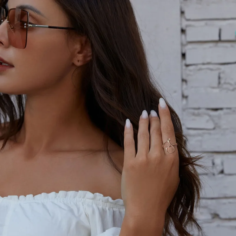 (image for) PANDORA Style Starlight Open Ring - BSR519-E - View 7