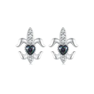 (image for) PANDORA Style Vintage Iris Stud Earrings - BSE968