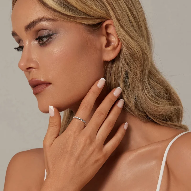 (image for) PANDORA Style Wave Ring - BSR515 - View 4