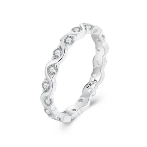 (image for) PANDORA Style Wave Ring - BSR515