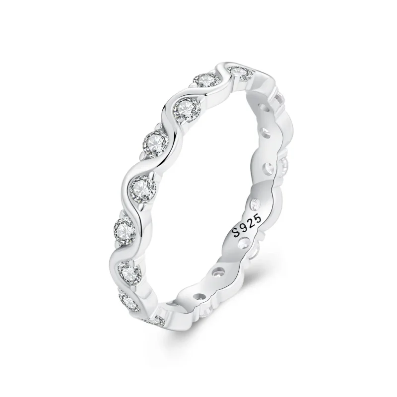 (image for) PANDORA Style Wave Ring - BSR515 - Product Image