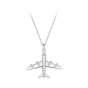 (image for) PANDORA Style Airplane Necklace - SCN522