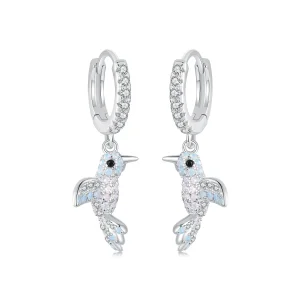 (image for) PANDORA Style All-Encrusted Bird Earrings - BSE991