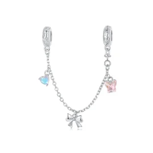 (image for) PANDORA Style Ballet Bow Safety Chain - SCC2762