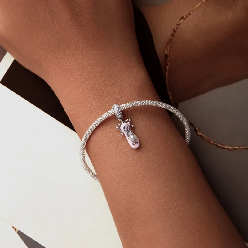 (image for) PANDORA Style Ballet Shoe Pendant - SCC2761 - View 5