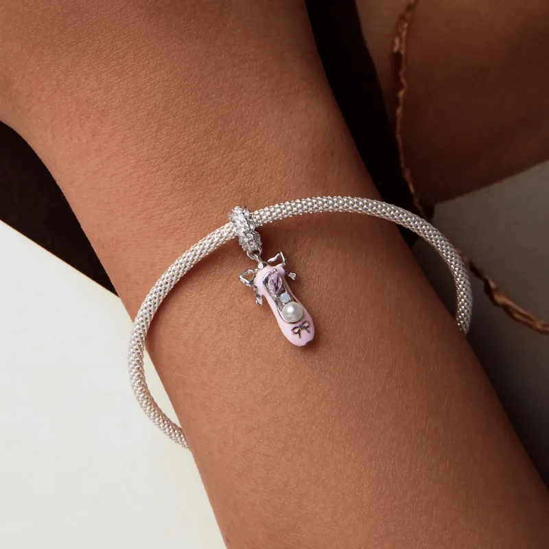 (image for) PANDORA Style Ballet Shoe Pendant - SCC2761 - View 6