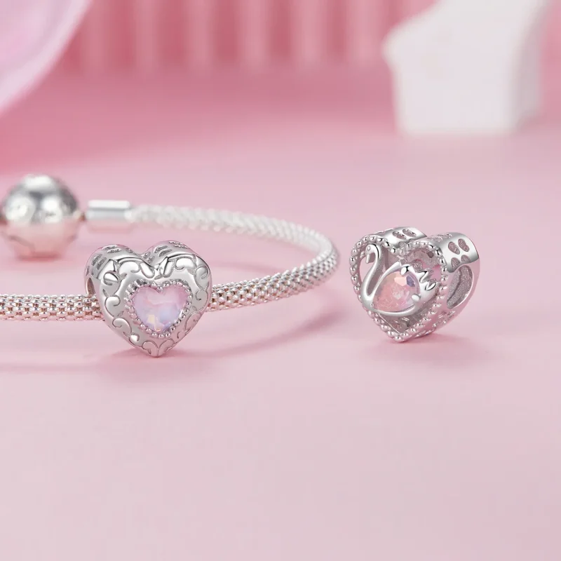 (image for) PANDORA Style Ballet Swan Beads - SCC2759 - View 4