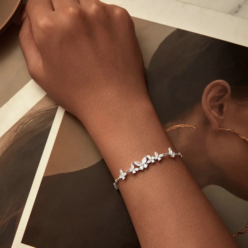 (image for) PANDORA Style Butterfly Flying Bracelet - BSB162 - View 4