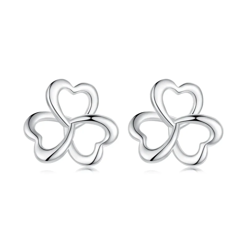 (image for) PANDORA Style Clover Earrings - BSE999 - Product Image