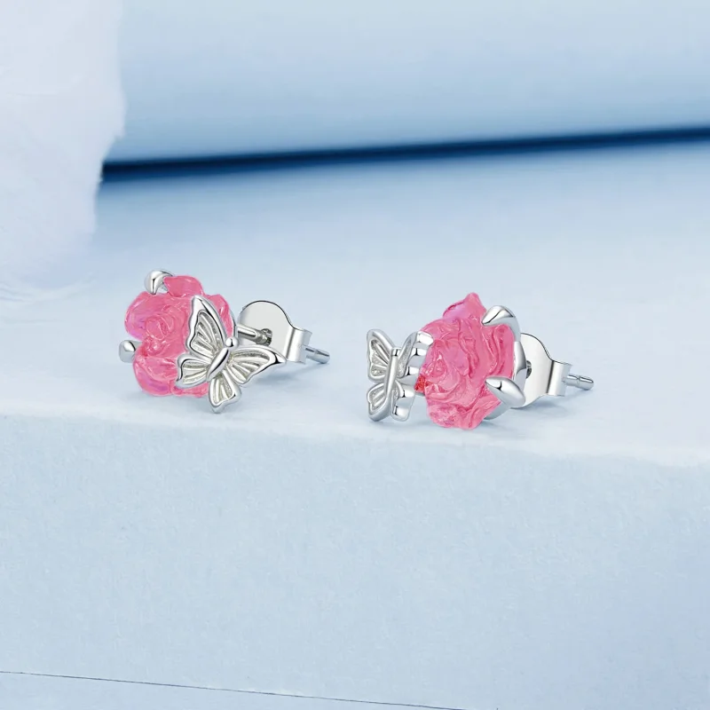 (image for) PANDORA Style Crystal Rose - BSE978 - View 3