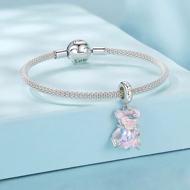 (image for) PANDORA Style Fantasy Bear Pendant - SCC2754 - View 3