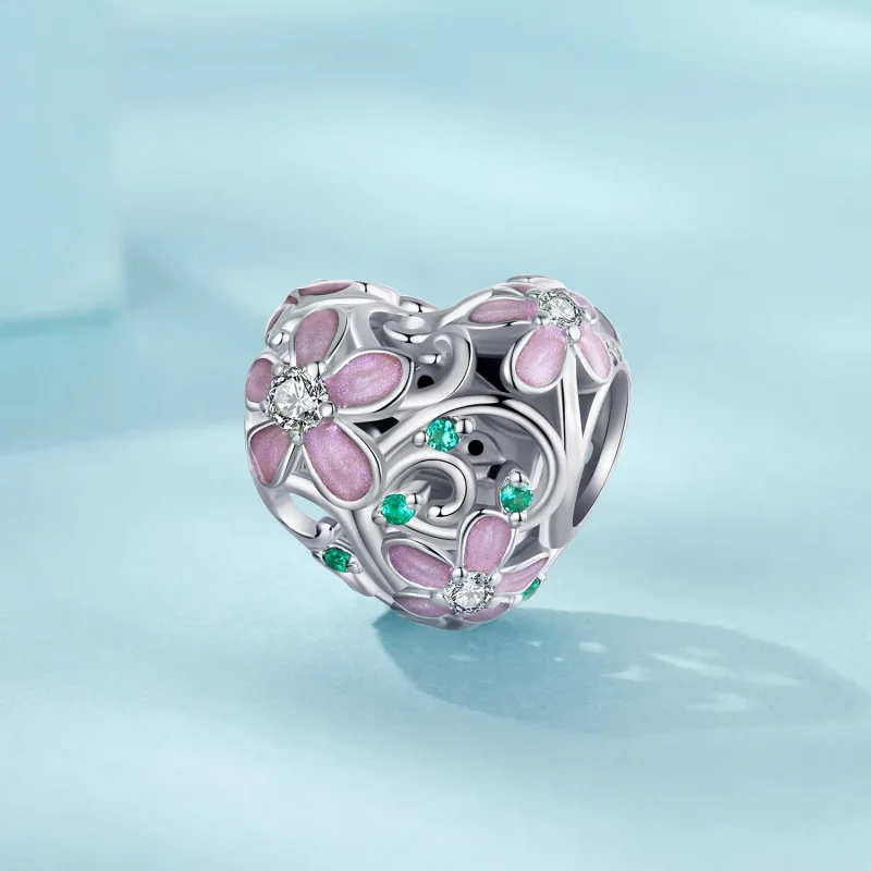 (image for) PANDORA Style Flower Vine Beads - SCC2739 - View 2