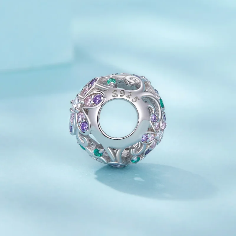 (image for) PANDORA Style Flower Vine Beads - SCC2741 - View 3