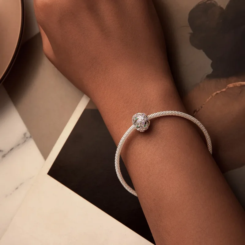 (image for) PANDORA Style Flower Vine Beads - SCC2741 - View 6