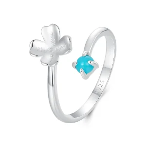 (image for) PANDORA Style Four Leaf Clover Ring - SCR1023-E