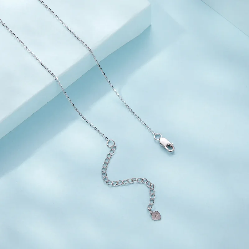 (image for) PANDORA Style Geometric Sparkle Necklace - SCN517 - View 4