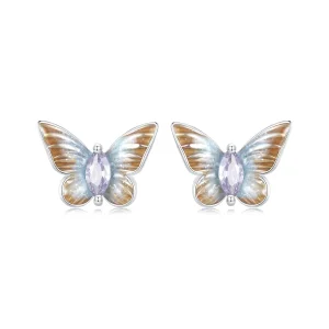 (image for) PANDORA Style Graceful Butterfly Stud Earrings - BSE993