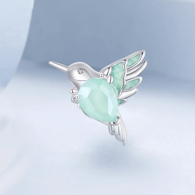 (image for) PANDORA Style Hummingbird Beads - BSC981 - View 2