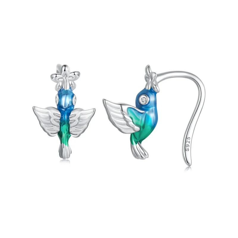 (image for) PANDORA Style Hummingbird Ear Hook - BSE990 - Product Image