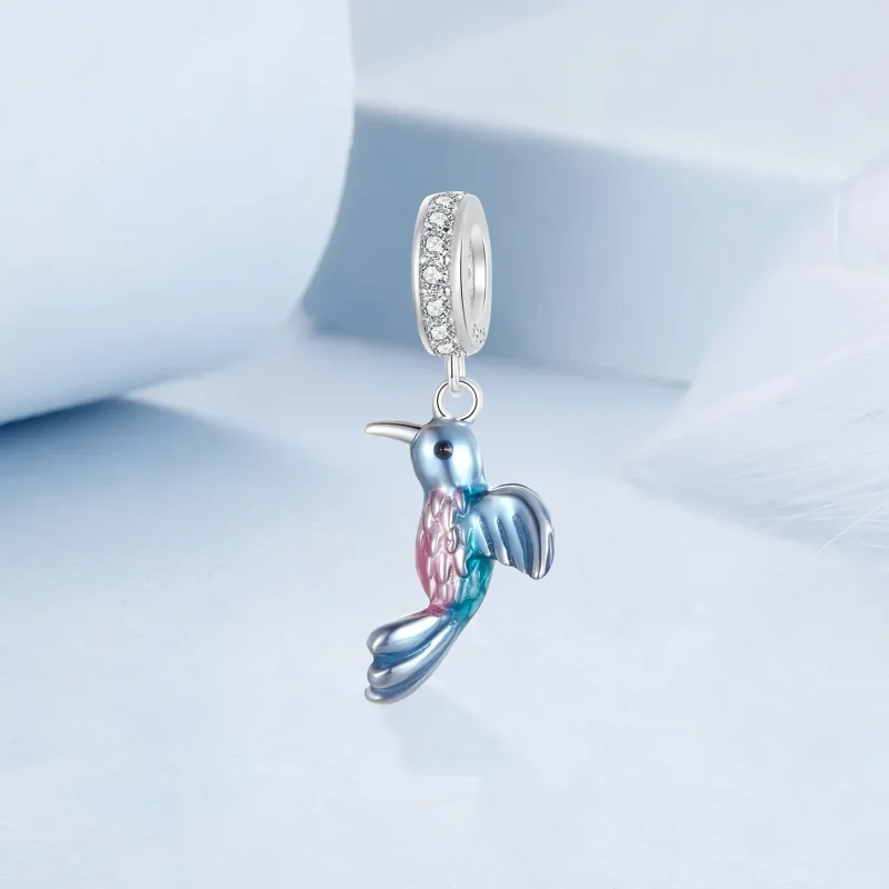 (image for) PANDORA Style Kingfisher Pendant - BSC1004 - View 2