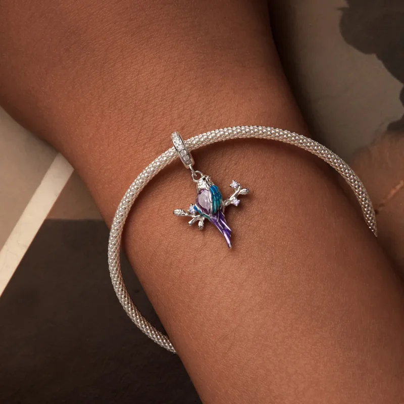 (image for) PANDORA Style Kingfisher Pendant - BSC985 - View 6