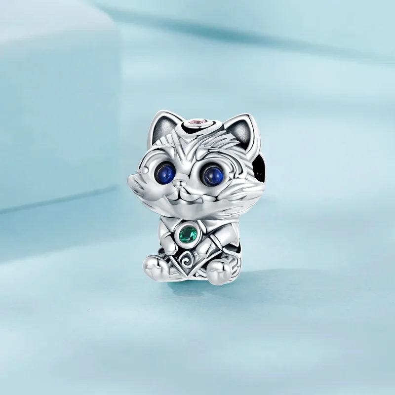 (image for) PANDORA Style Little Raccoon Beads - SCC2757 - View 2