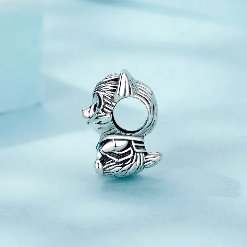 (image for) PANDORA Style Little Raccoon Beads - SCC2757 - View 3