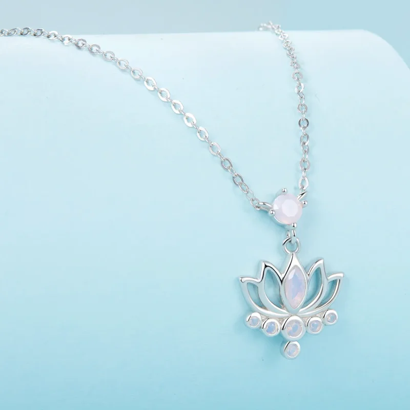 (image for) PANDORA Style Lotus Necklace - SCN520 - View 2