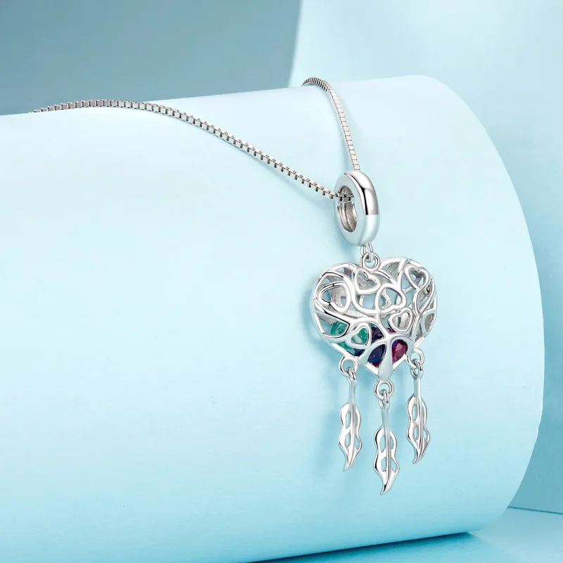 (image for) PANDORA Style Love Tree Of Life Dream Catcher Necklace - SCN519 - View 2