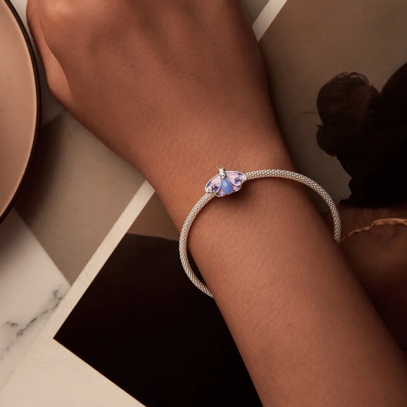 (image for) PANDORA Style Luminous Gradient Butterfly Beads - SCC2732 - View 2