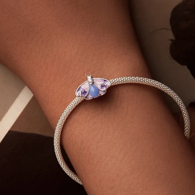 (image for) PANDORA Style Luminous Gradient Butterfly Beads - SCC2732 - View 3