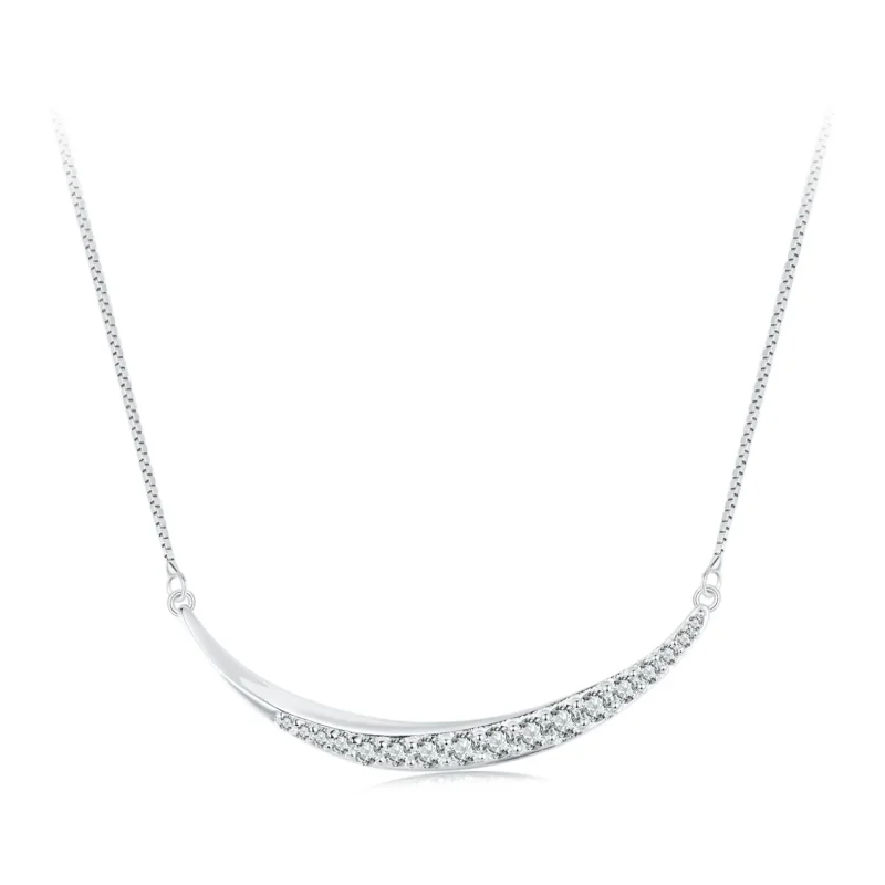 (image for) PANDORA Style Moon Smile Necklace - BSN374 - Product Image