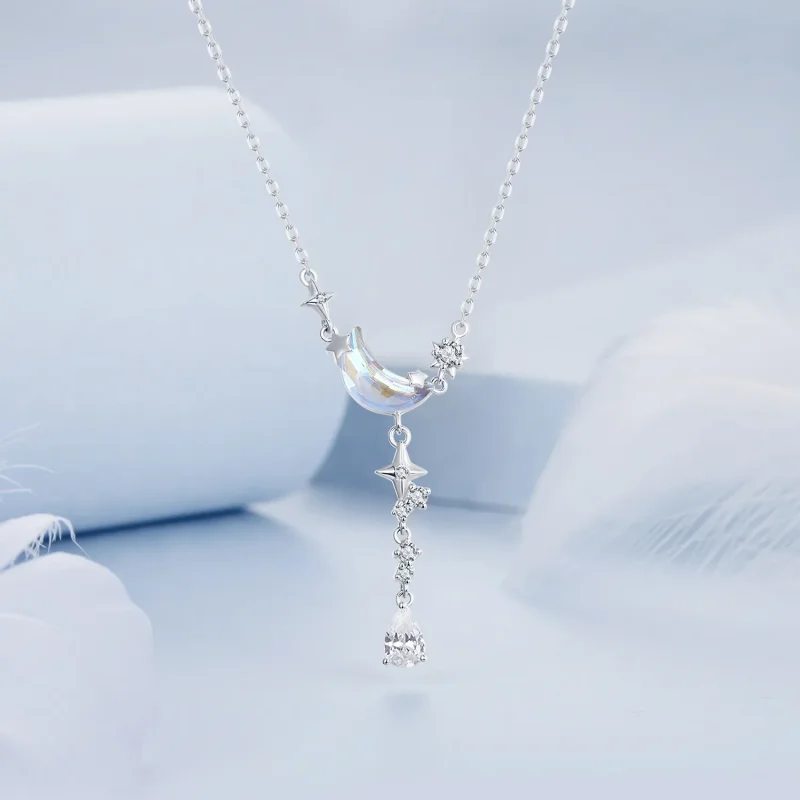 (image for) PANDORA Style Moonset Galaxy Necklace - BSN380 - View 3