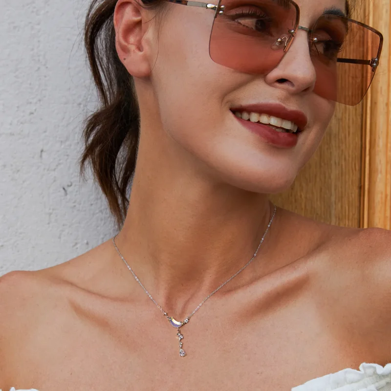 (image for) PANDORA Style Moonset Galaxy Necklace - BSN380 - View 5