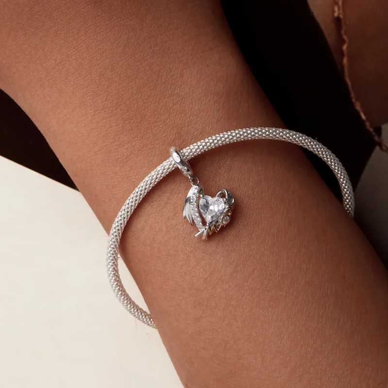 (image for) PANDORA Style Mother's Day Love Wings Pendant - BSC1001 - View 6