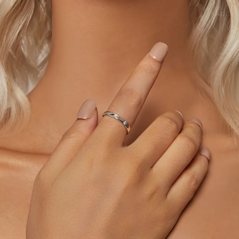 (image for) PANDORA Style Simple Ring - BSR524 - View 4