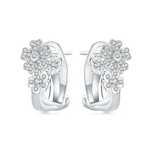 (image for) PANDORA Style Small Flower Ear Buttons - BSE975