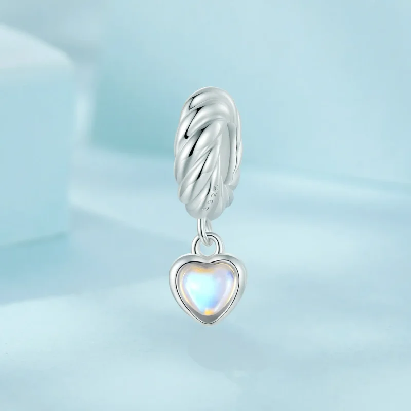 (image for) PANDORA Style Smart Heart Silicone Spacer Beads - SCC2755 - View 2