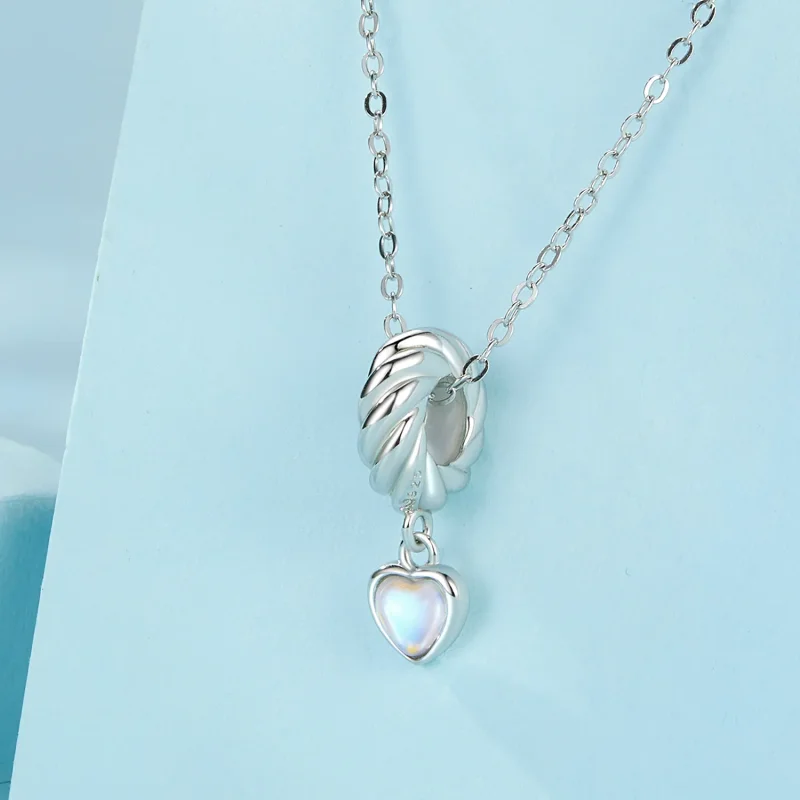 (image for) PANDORA Style Smart Heart Silicone Spacer Beads - SCC2755 - View 3